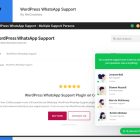 دانلود افزونه وردپرس پیام رسان واتس اپ WordPress WhatsApp Support