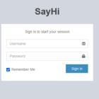 دانلود اپلیکیشن شبکه اجتماعی فلاتر SayHi Social