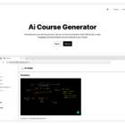 دانلود اسکریپت هوش مصنوعی Ai Course Generator-Text To Course SaaS Ai Video-Image Content Payment Earn Gemini React Admin