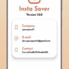 دانلود اپلیکیشن دانلودر اندروید Insta Saver-Instagram Videos Downloader