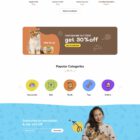 دانلود قالب ووکامرس پت شاپ Jinx-Pet Shop-Veterinary WooCommerce