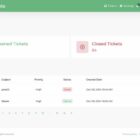 دانلود اسکریپت تیکت پشتیبانی Fowtickets-Simple laravel Customer support