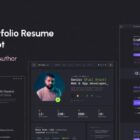 دانلود اسکریپت رزومه Zelio-Personal Portfolio Resume Laravel Script